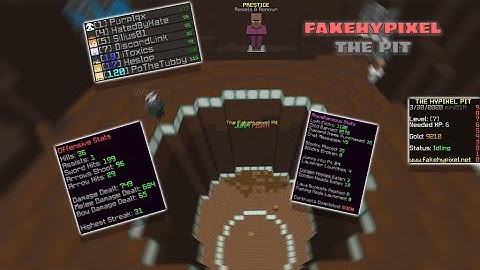 THE PIT REMAKE (FakeHypixel)