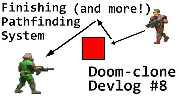 Pathfinding Part 2 | Doom Clone Devlog #9