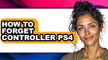 How to Forget Controller Ps4 (easy Method)