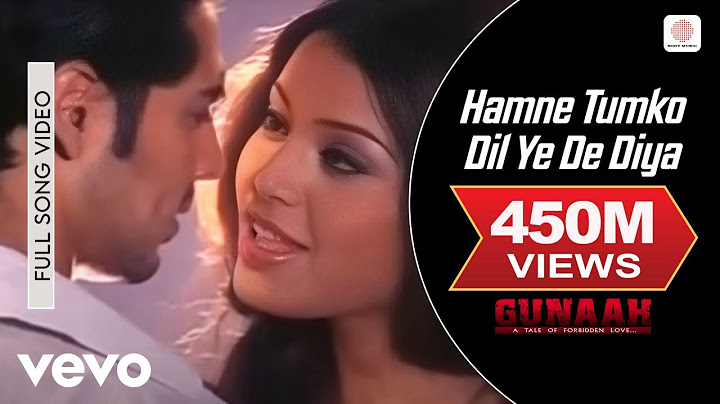 Hamne Tumko Dil Ye De Diya Full Video - Gunaah | Dino, Bipasha | Alka Yagnik,Babul Supriyo