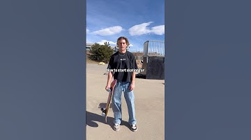 How to start skateboarding for beginners. #skate #sk8 #skateboarding