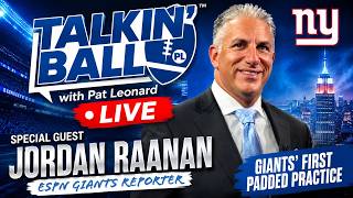 ESPN's Jordan Raanan on  Giants' 1st padded practice in WV!