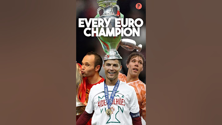 Every Country that has Won the Euros 🏆
