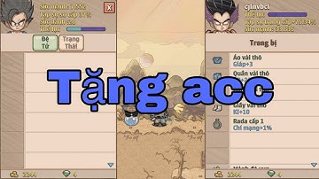 Ngọc rồng online - tặng acc Ngọc rồng có đệ cho ae