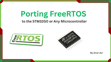 Port FreeRTOS Kernel to Any Microcontroller | Step-by-Step Guide using STM32G0 MCU #stm32 #freertos