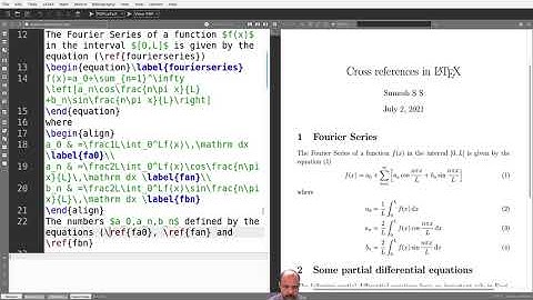 Cross-references in LaTeX