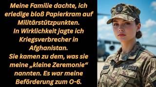 „Sie dachten, ich sortiere Akten. Ich jagte Monster in Afghanistan. Dann tauchten sie wieder auf...“