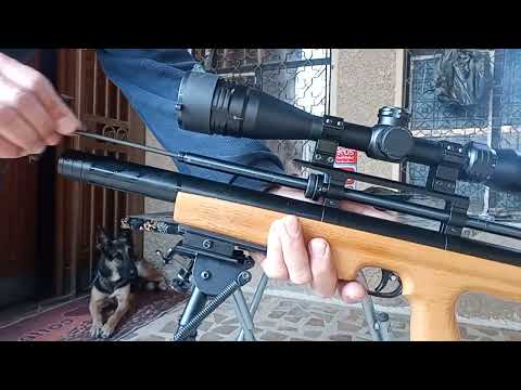 تنضيف سبطانة البندقية P15 بعد رمي ٥٠٠رمية 