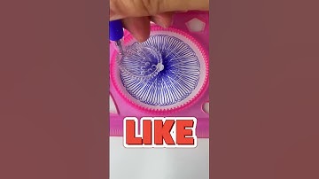 ❤️Do you like it? #spirograph #spirographshr #art #asmr #viral #satisfying #usa #pattern #shorts