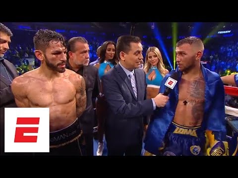 Vasiliy Lomachenko defeats Jorge Linares by knockout in the 10th round | ESPN