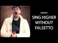 How to sing higher without falsetto - MUST WATCH! - PHILMOUFARREGE.COM