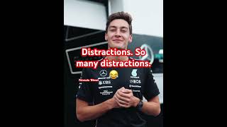 Famous Distractions. So many distractions. 😂 @GeorgeRussell63 #mercedesf1 #formula12023 ##f1canada Wealth