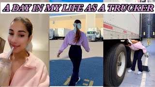 A DAY IN MY LIFE AS A FEMALE TRUCKER
