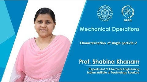 Characterization of a single particle-2