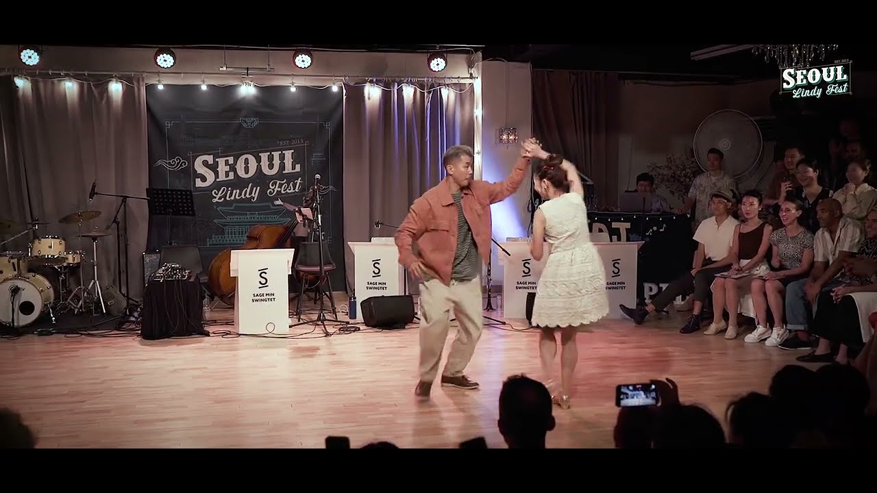 Seoul Lindy Fest 2024 - Invitational Strictly Round 1 - Soochan & Jessica