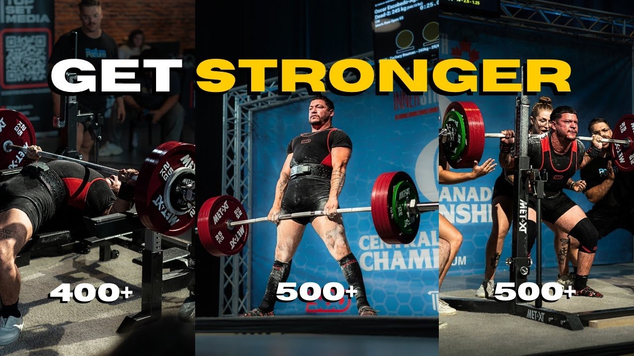 Get Stronger Fast (Beginner Powerlifting Program Included)