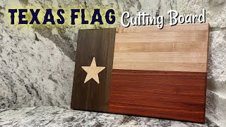 Texas Flag Cutting Board Build | How-to