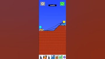 Draw Bridge Level 92 #Shorts #youtubeshorts #games #puzzle #gamingvideo