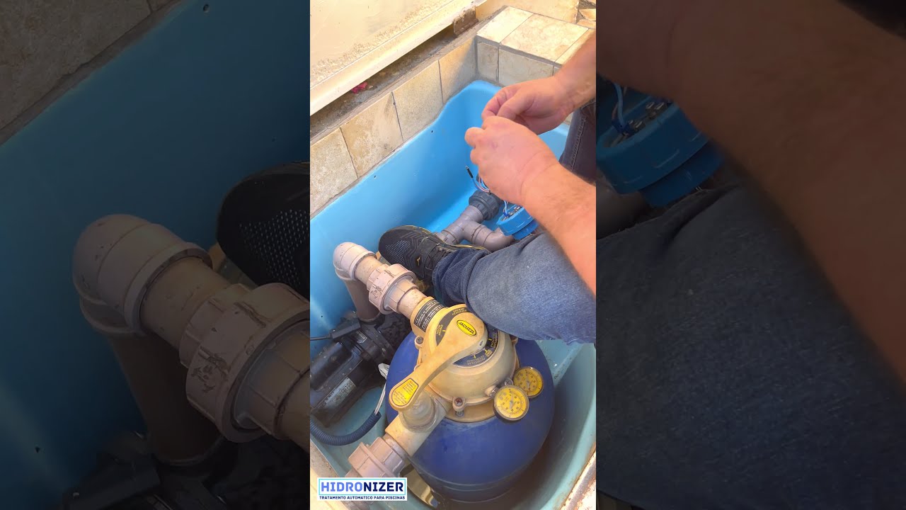 Vídeo Instalação Ionizador com timer Hidronizer