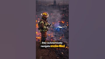 Discover the Future of Wildfire Fighting with Robotic Drones! #drones #wildfires #technology