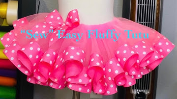 How to make a Fluffy Tutu/ DIY Easy Fluffy Tutu