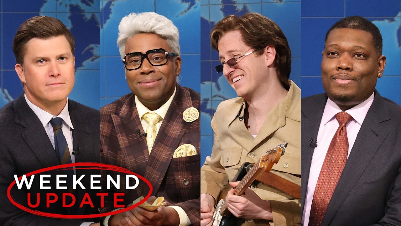 Weekend Update ft. Kenan Thompson and James Austin Johnson - SNL