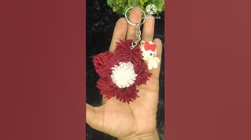 diy viral key chain❤️❤️ #craft #craftwithneha1 #handmade #viral