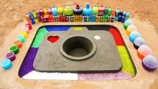 How to make a Camera with Cement, Rainbow Orbeez, Big Sprite, Fanta, Coca-Cola vs Mentos and Soda by Toys King 328,967 views 1 month ago 11 minutes, 58 seconds