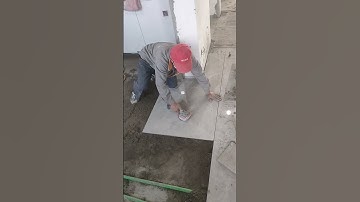 Tile installation P907#shorts