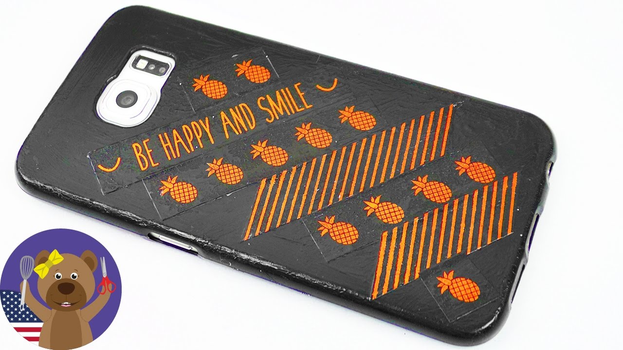 Washitape Phonecase Permanent Decoration Diy Phonecase Ideas