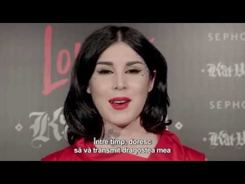 Kat Von D Saluta Romania Sephora Romania Youtube