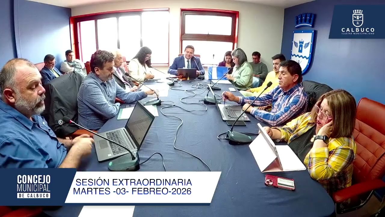 Sesion extraordinaria concejo Municipal 03 de febrero 2026 parte 2