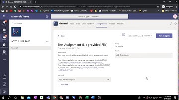 MS Teams - Upload File to Assignment