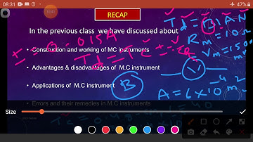 Moving Iron instruments