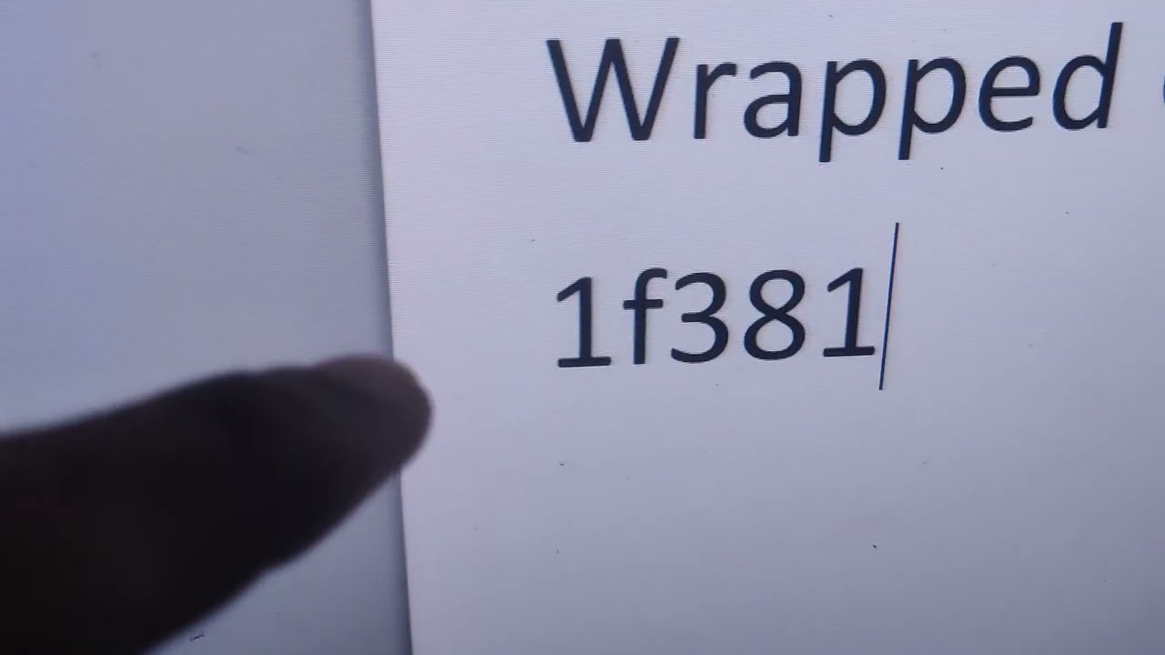 how to type wrapped gift symbol in ms word