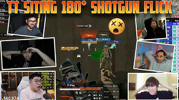 EVERY STREAMER GOT SHOCKED WITH THIS UNBELIVABLE 1V2 SHOTGUN CLUTCH FROM TT SITING IN PMGC!!😱💀