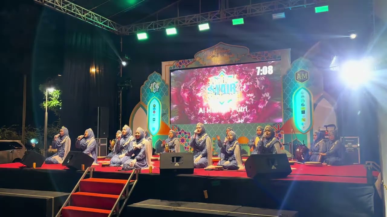 Al-Hikmah Putri Juara 1 & Juara Umum Festival Syair Sholawat | Borneo Islamic Festival 24'25