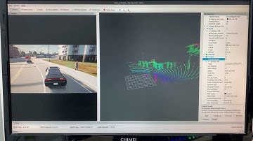 CARLA - LiDAR and Camera in ROS Rviz