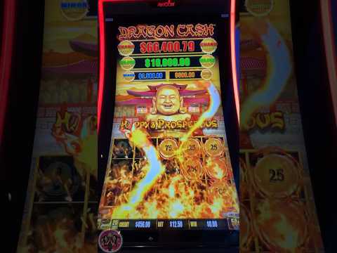 Jackpot Triggered On The Dragon Link SlotMachine At The Morongo Casino In California!!! #shorts #fyp