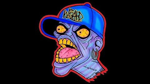 How to Draw a Crazy graffiti Character - Como Dibujar un Graffiti Loco