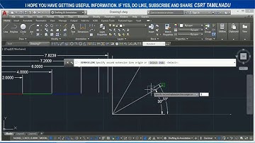 121 (DIMTOOL) (DIMBASE) or (DBA) BASELINE DIMENSION COMMAND AUTOCAD