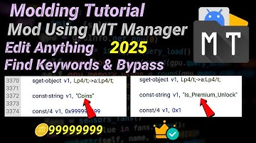 Modding Tutorial || Mod Using MT Manager || Android 2025