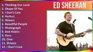 Ed Sheeran 2024 MIX Las Mejores Canciones - Thinking Out Loud, Shape Of You, I Don't Care, Perfect