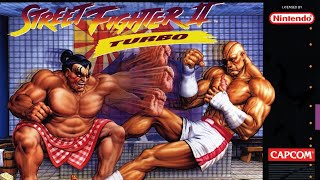 Playing Street Fighter 2 Turno on SNES Classic