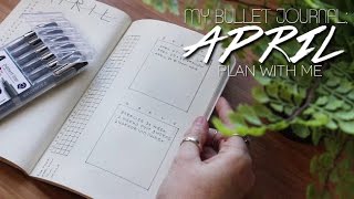MY BULLET JOURNAL | APRIL PLAN WITH ME