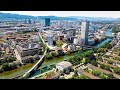 Drone Views of Switzerland in 4k: Zurich - Zürich West &amp; Wipkingen