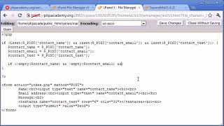 Beginner PHP Tutorial   101   Creating a Simple Contact Form Part 2 ‏