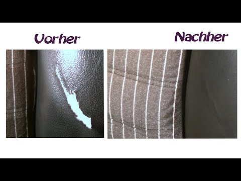 Video: Peeling-Schuhe reparieren (Kunstleder und rissiges Leder)