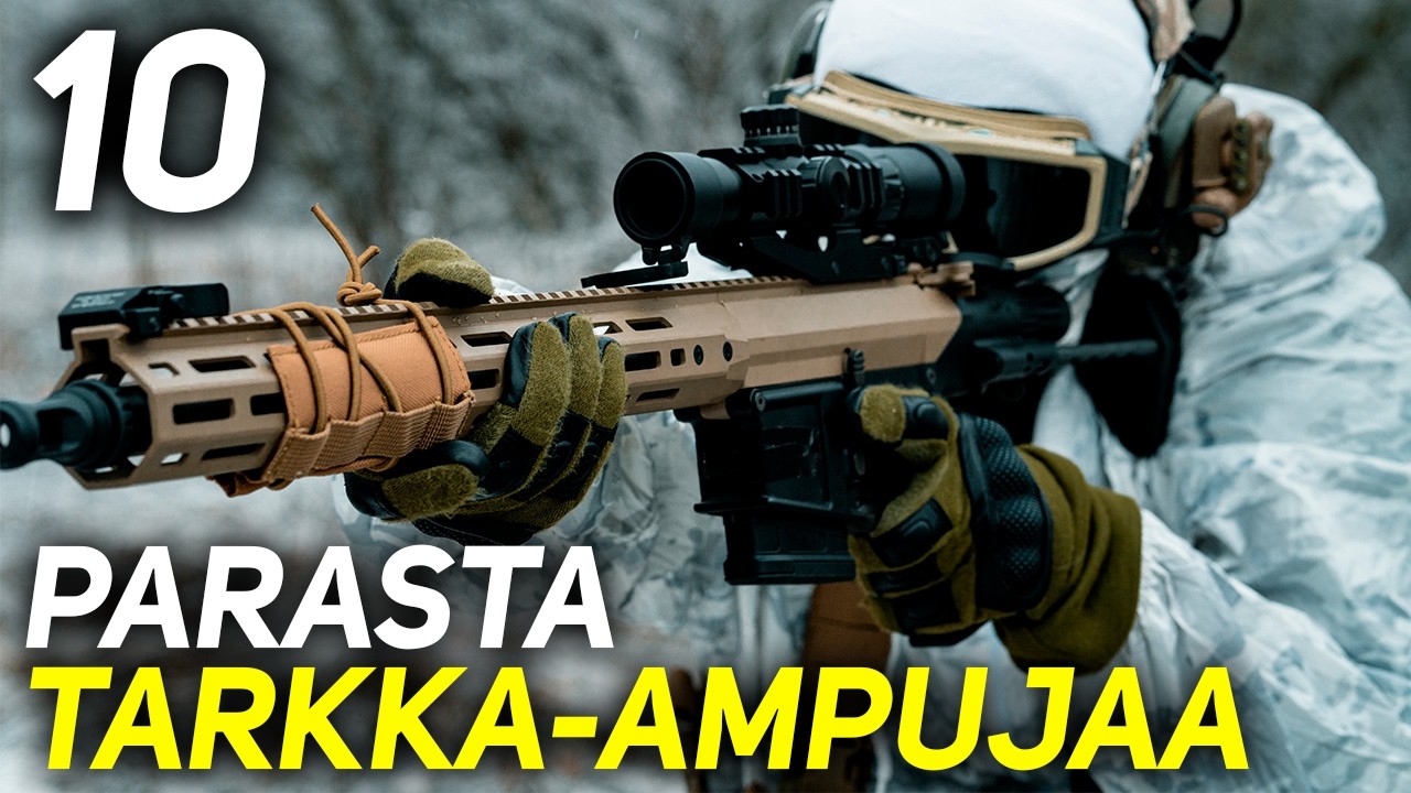 10 TAPPAVINTA TARKKA-AMPUJAA ERI MAISTA