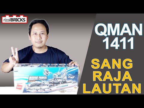 CARA MEMBUAT KAPAL PERANG DARI LEGO BLOCK | LEGO CITY | HOW TO MAKE WARSHIP WITH LEGO | LEGO .... 